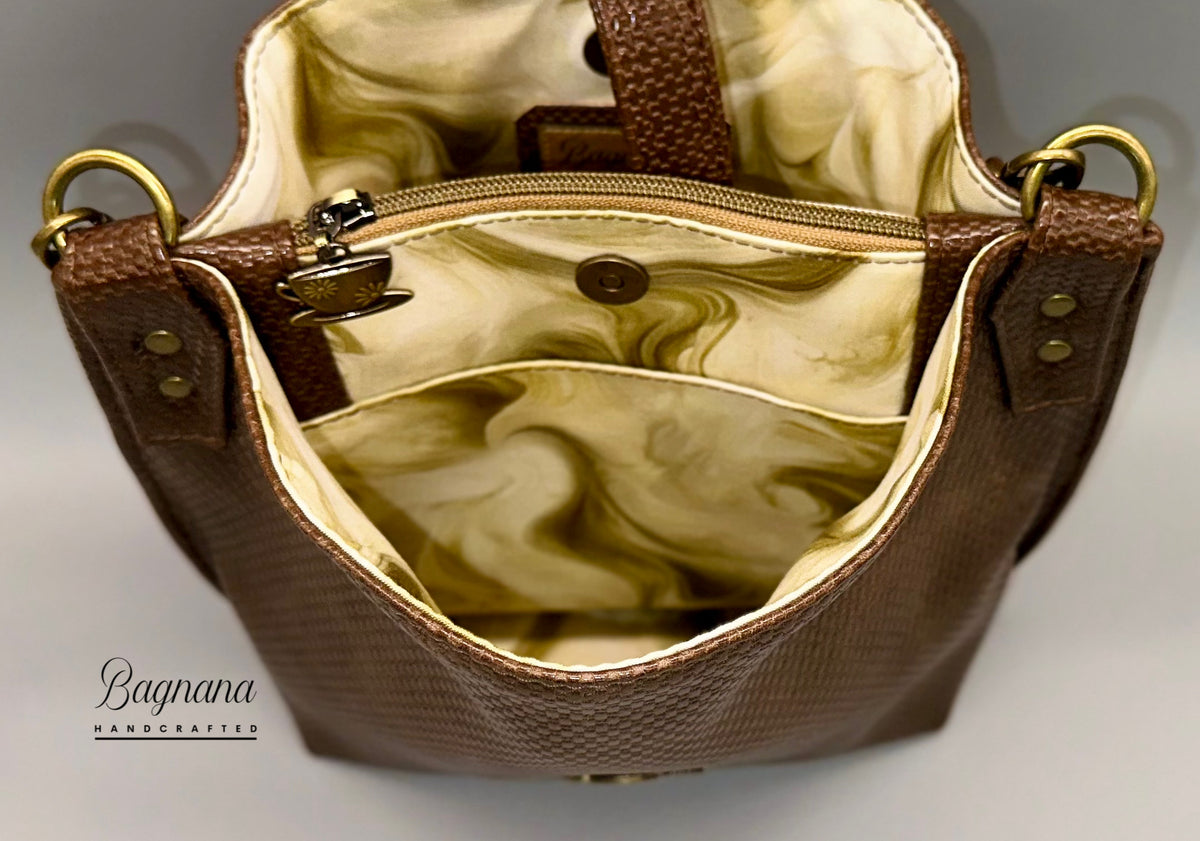 The Coffee Basket - Semi-Structured Slouch Bag
