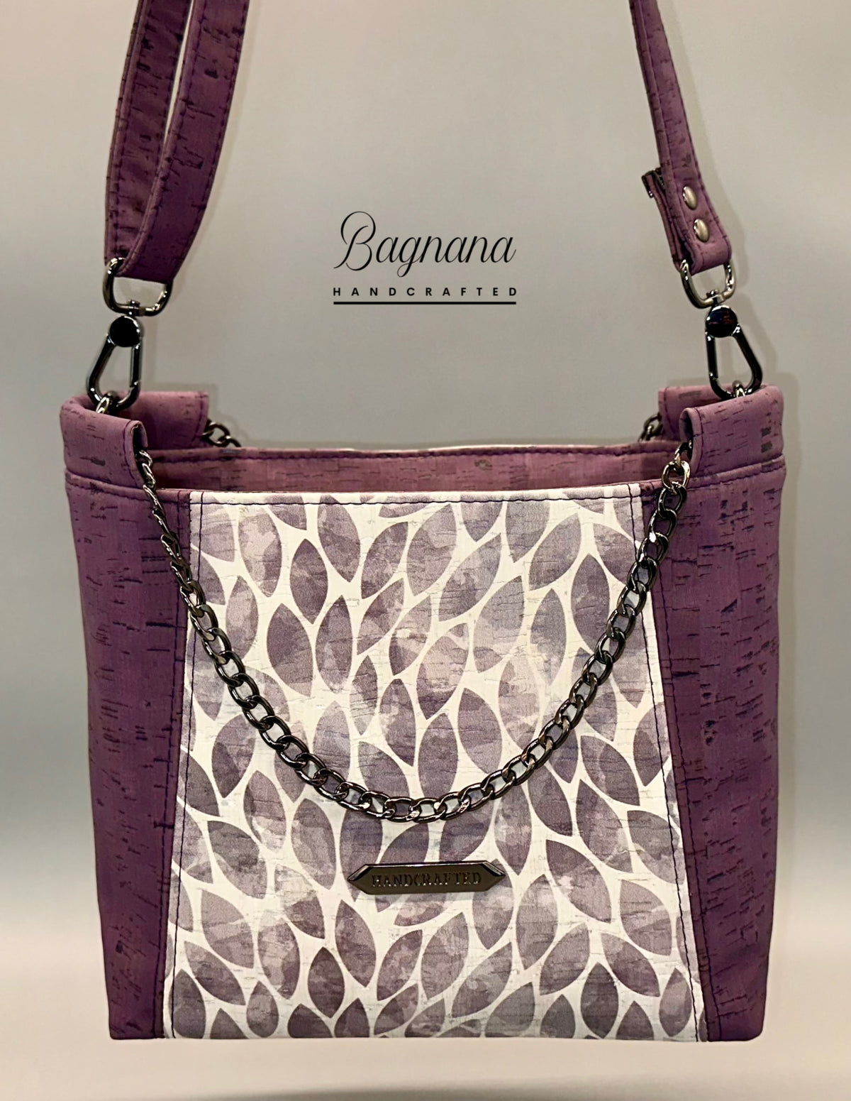 Violet Vine Tote - Cork