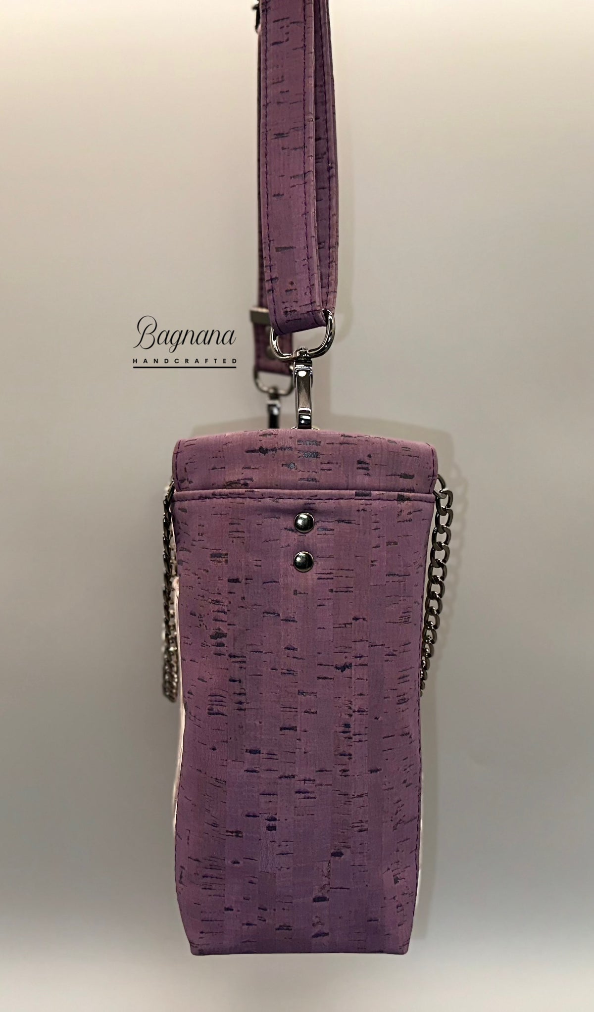Violet Vine Tote - Cork