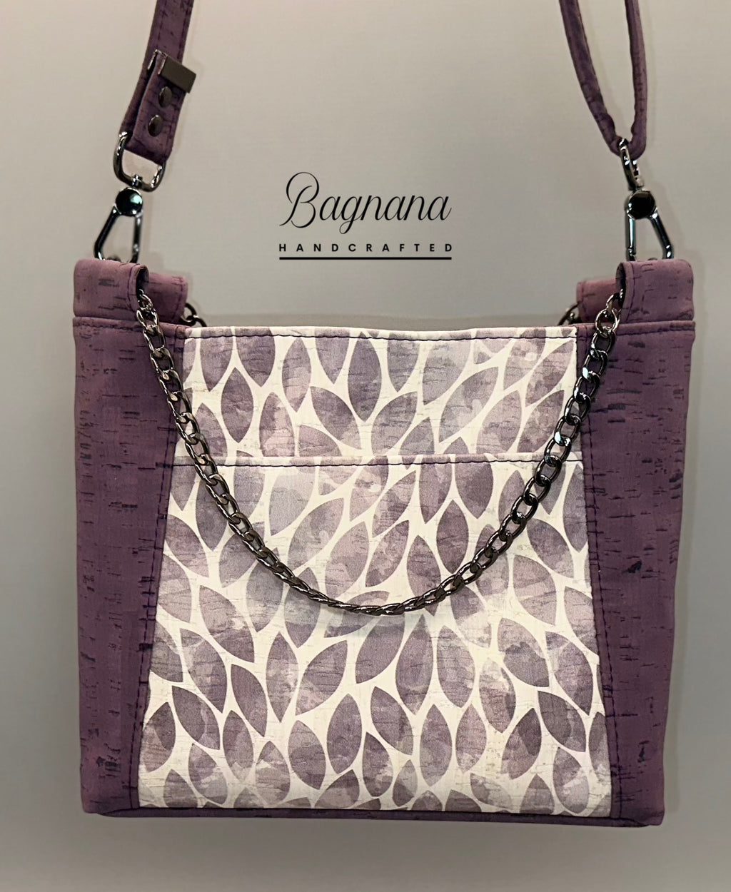 Violet Vine Tote - Cork