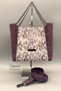 Violet Vine Tote - Cork