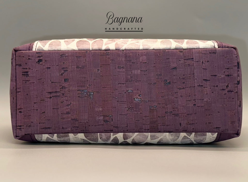 Violet Vine Tote - Cork