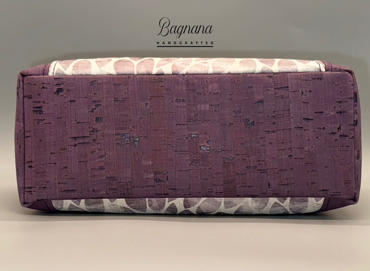 Violet Vine Tote - Cork
