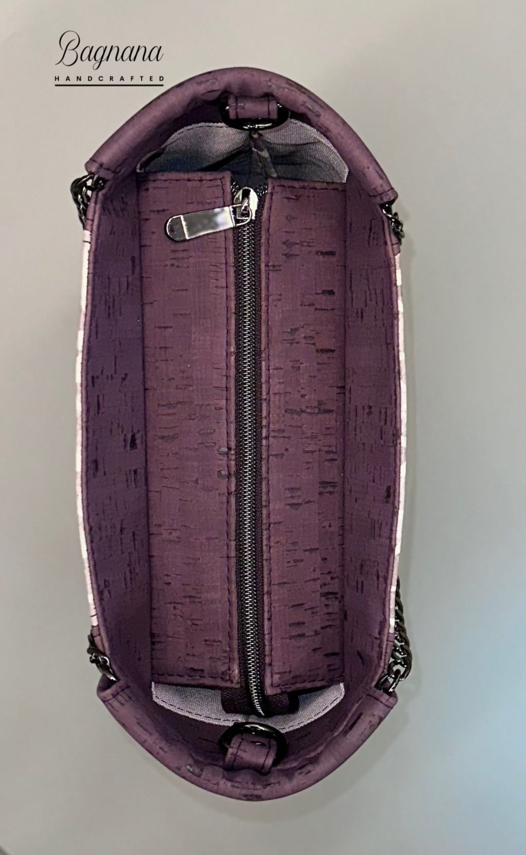 Violet Vine Tote - Cork